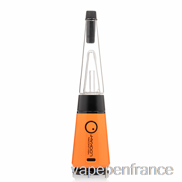 Kit Mini Vaporisateur Lookah Licorne Stylo Vape Orange